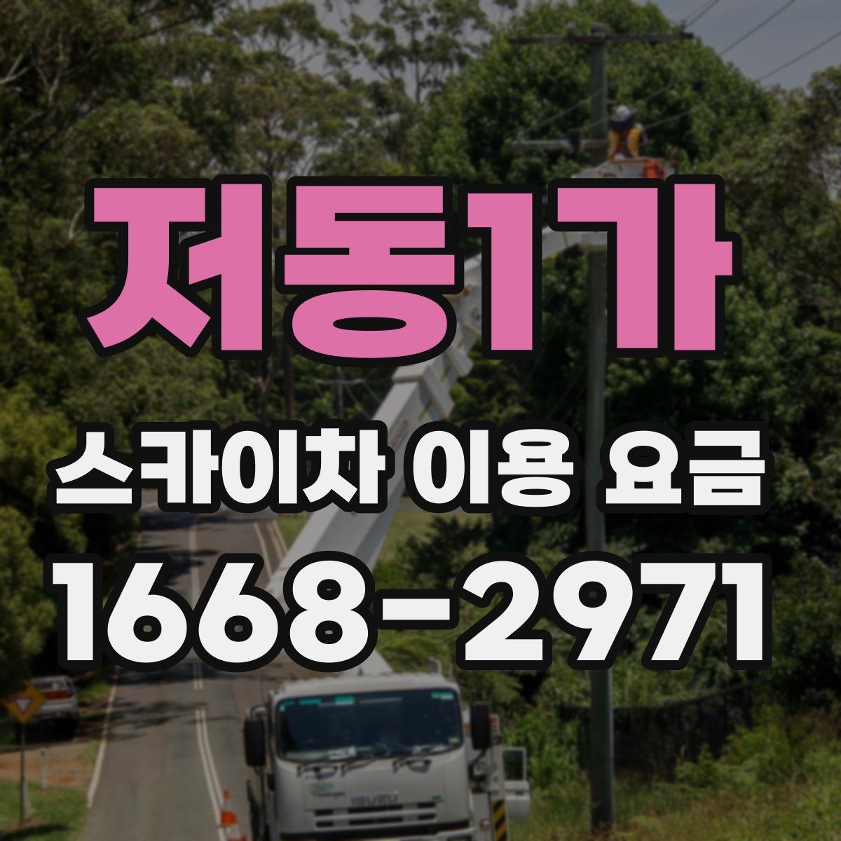 저동1가 스카이차 이용 요금