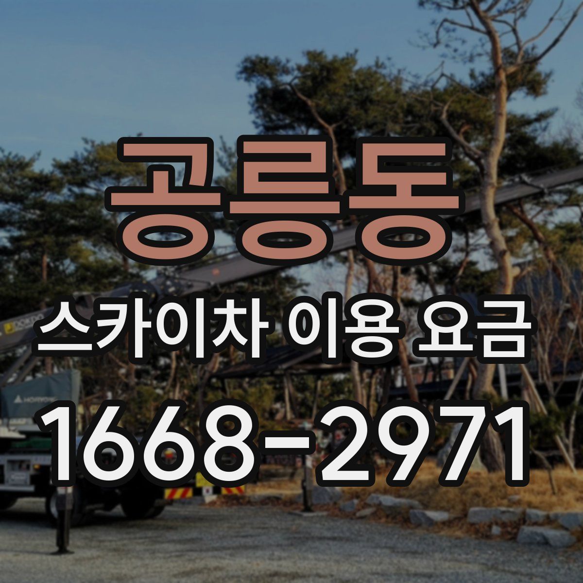 공릉동 스카이차 이용 요금