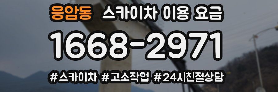 응암동 스카이차 이용 요금