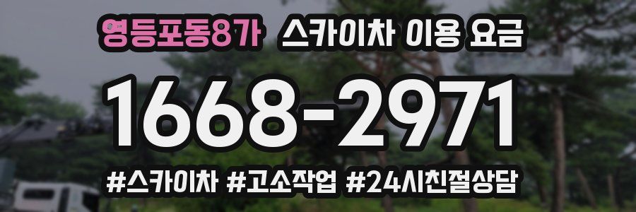 영등포동8가 스카이차 이용 요금
