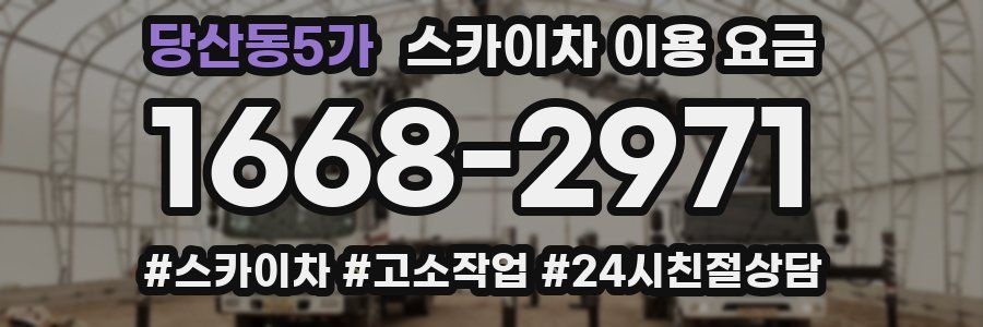 당산동5가 스카이차 이용 요금