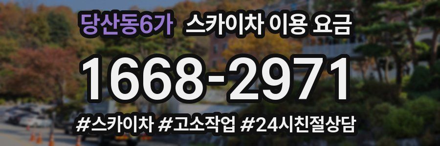당산동6가 스카이차 이용 요금
