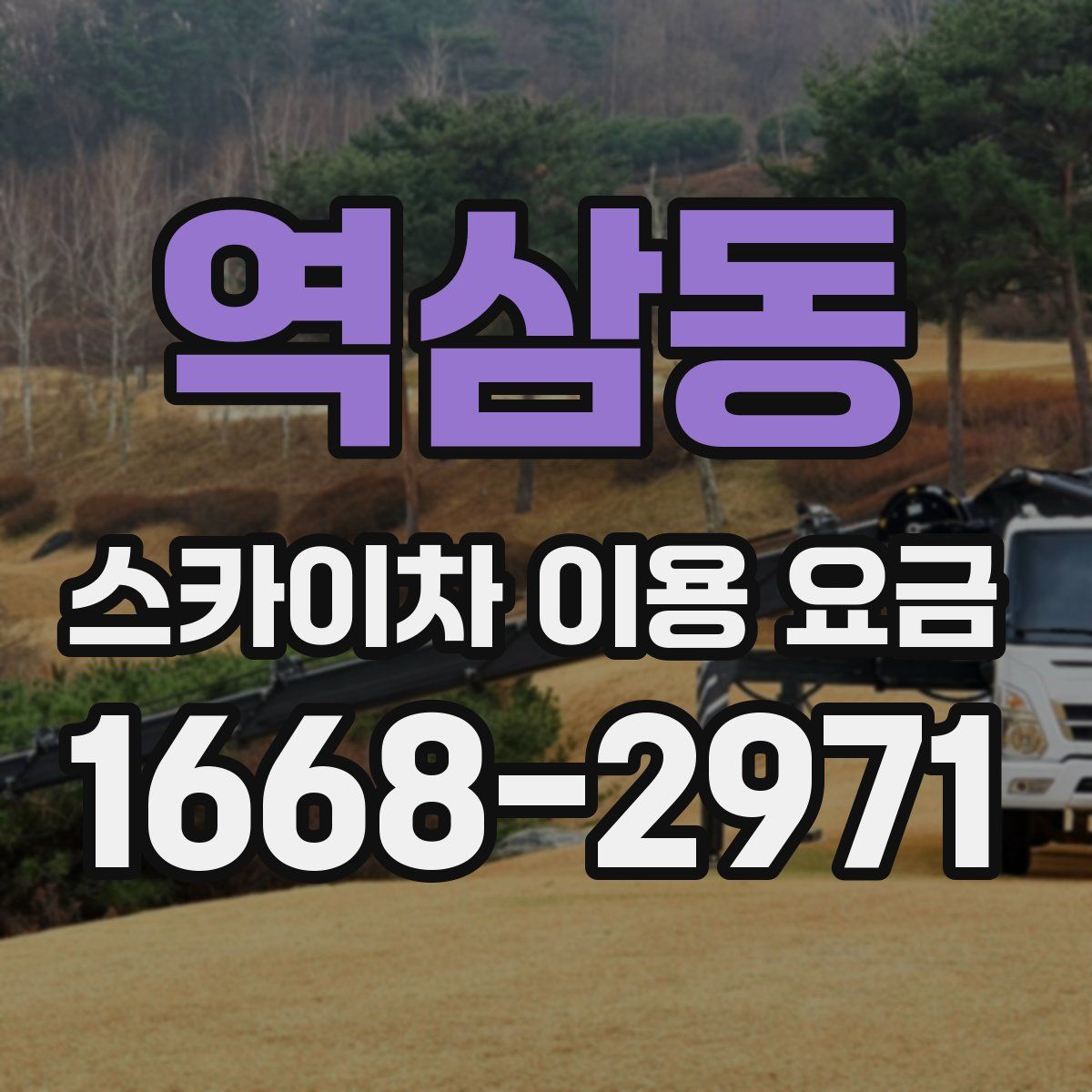 역삼동 스카이차 이용 요금