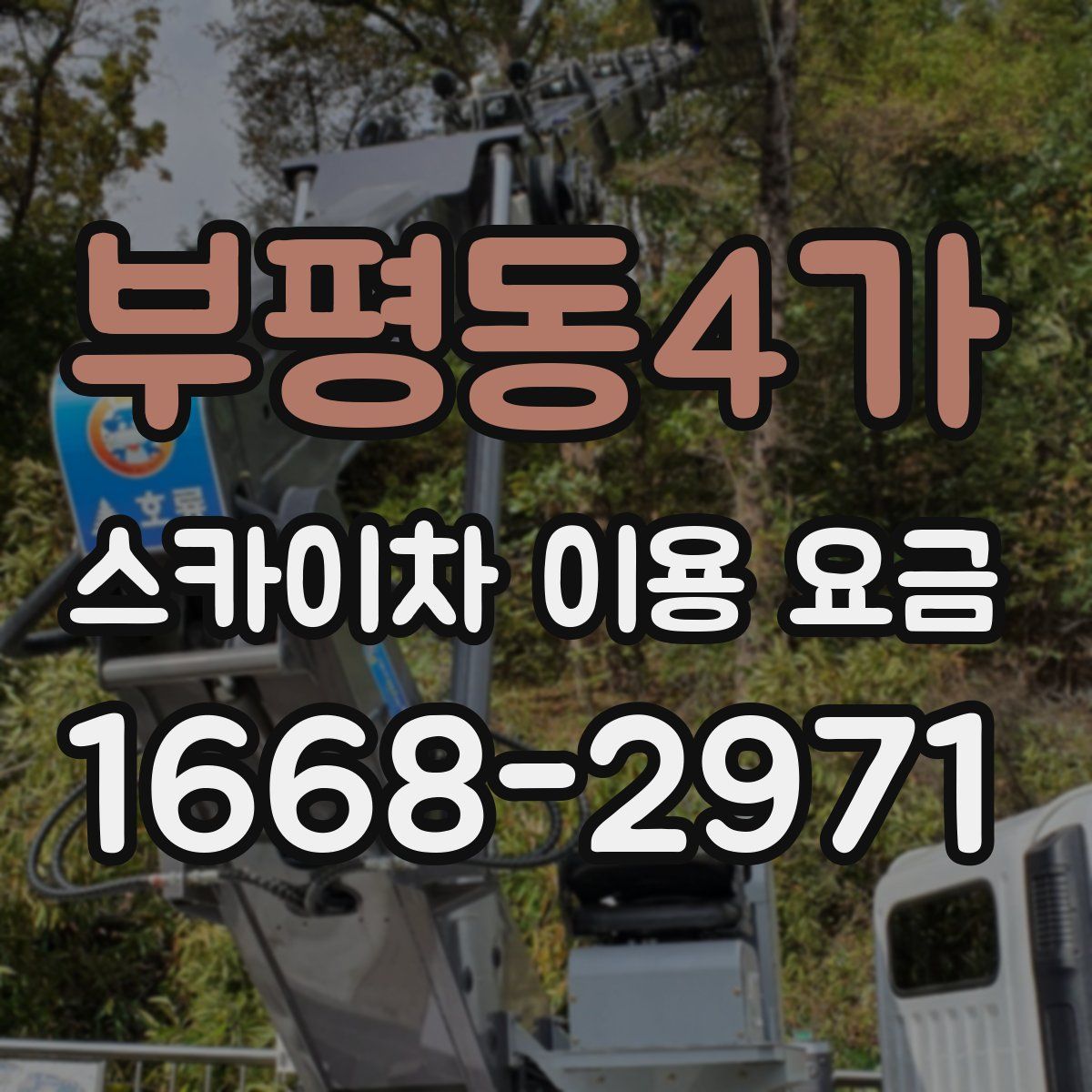 부평동4가 스카이차 이용 요금