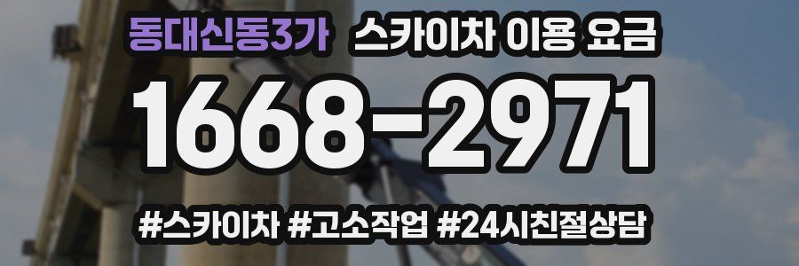 동대신동3가 스카이차 이용 요금