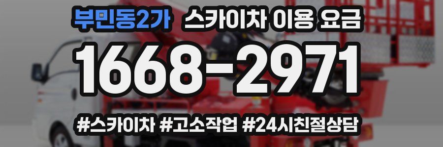 부민동2가 스카이차 이용 요금