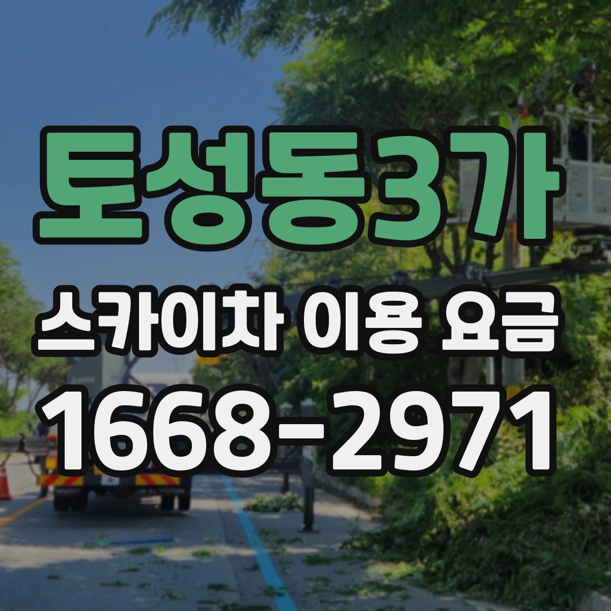 토성동3가 스카이차 이용 요금