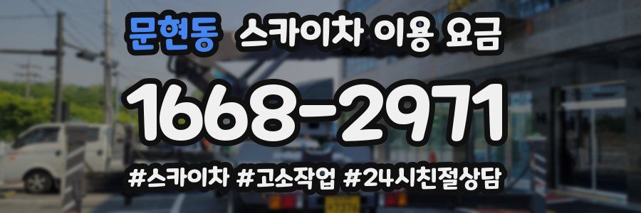 문현동 스카이차 이용 요금