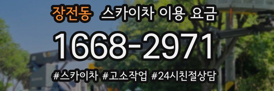 장전동 스카이차 이용 요금