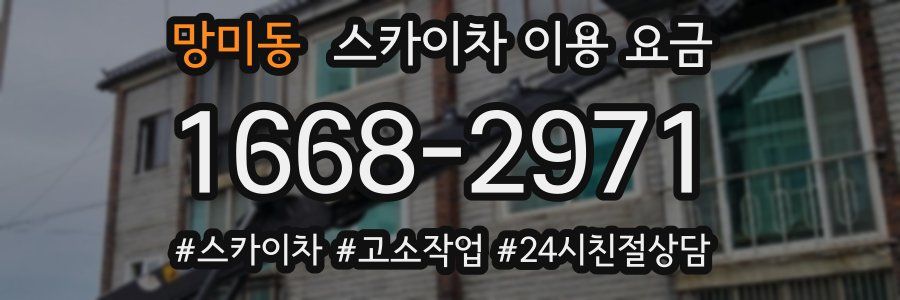 망미동 스카이차 이용 요금
