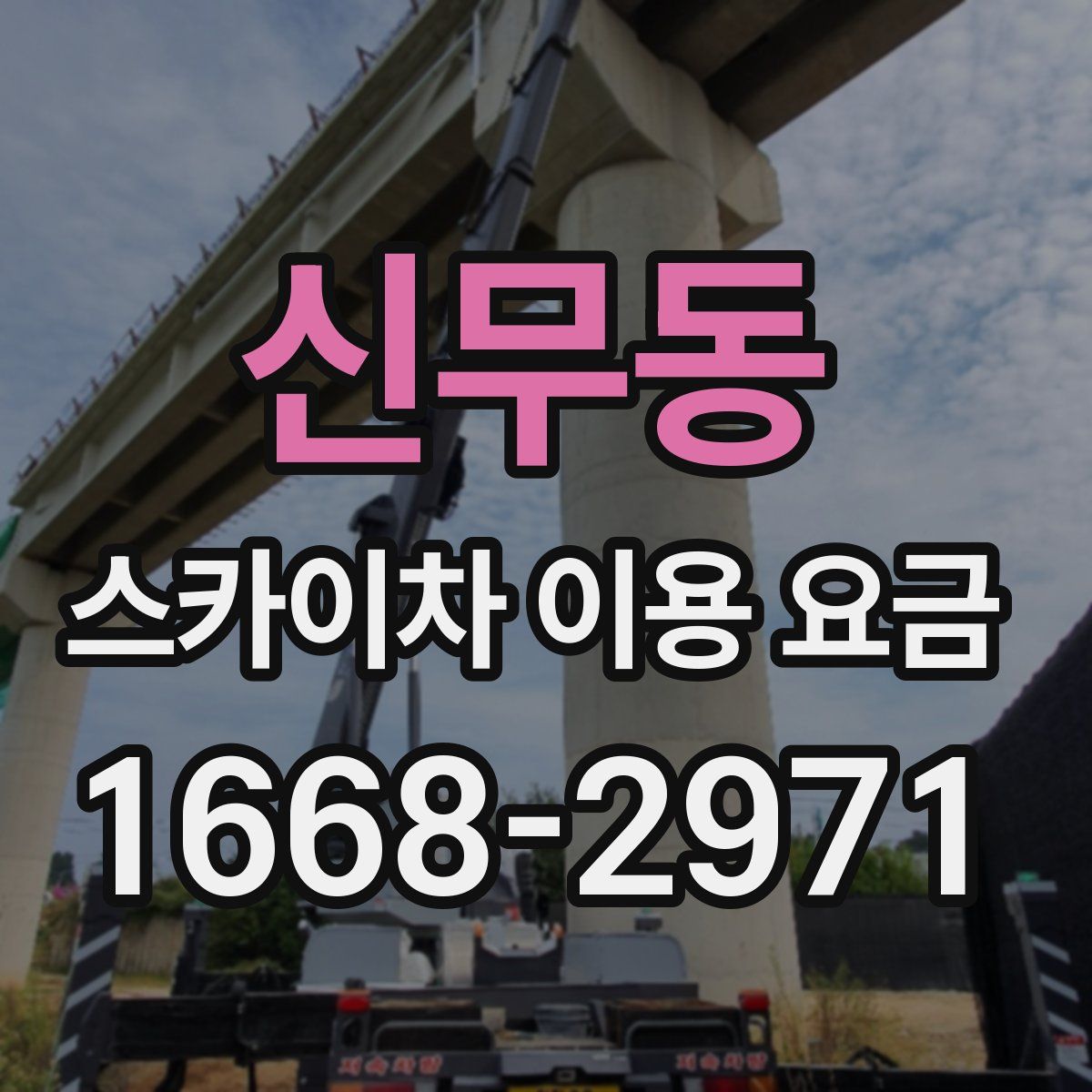 신무동 스카이차 이용 요금