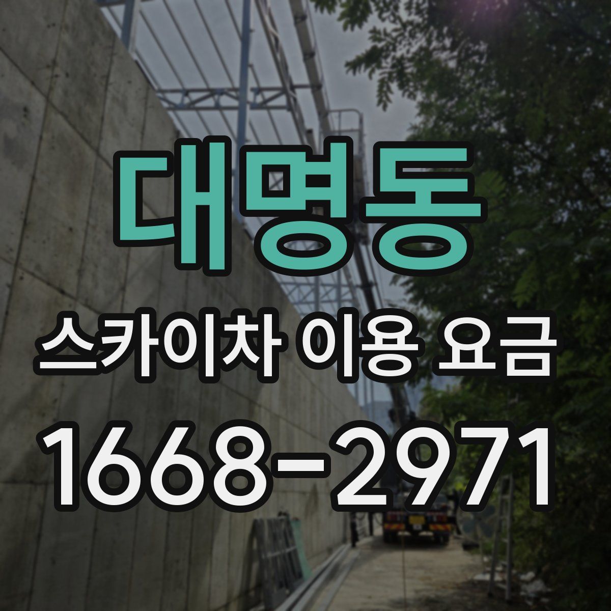 대명동 스카이차 이용 요금