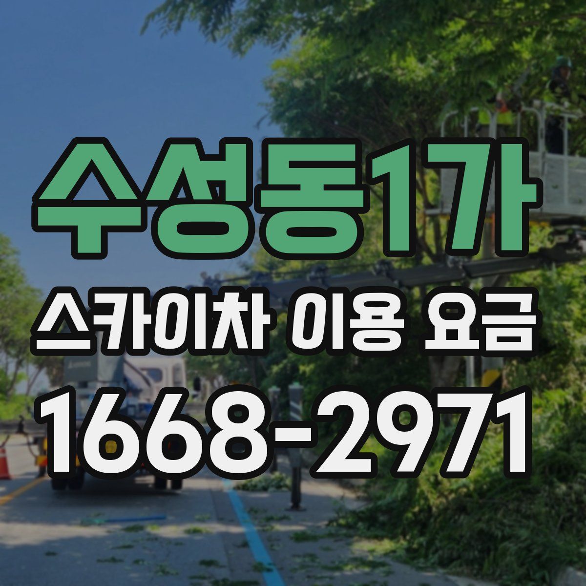 수성동1가 스카이차 이용 요금