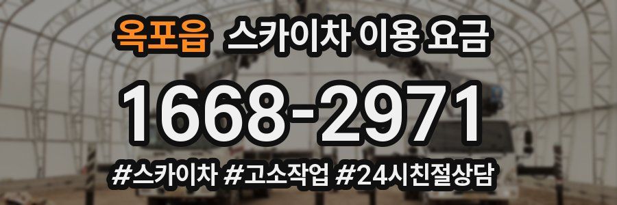 옥포읍 스카이차 이용 요금