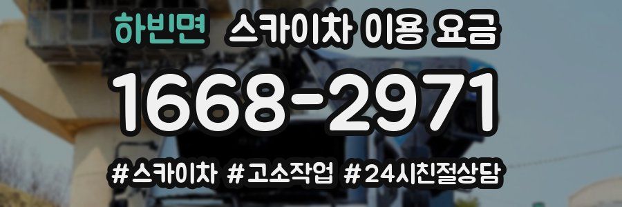 하빈면 스카이차 이용 요금