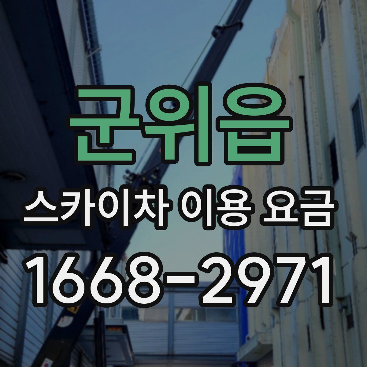 군위읍 스카이차 이용 요금