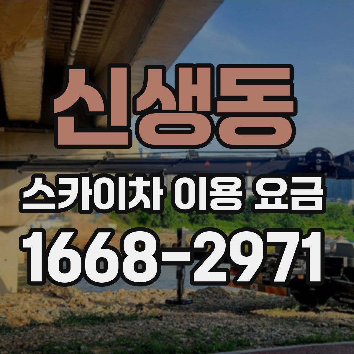 신생동 스카이차 이용 요금
