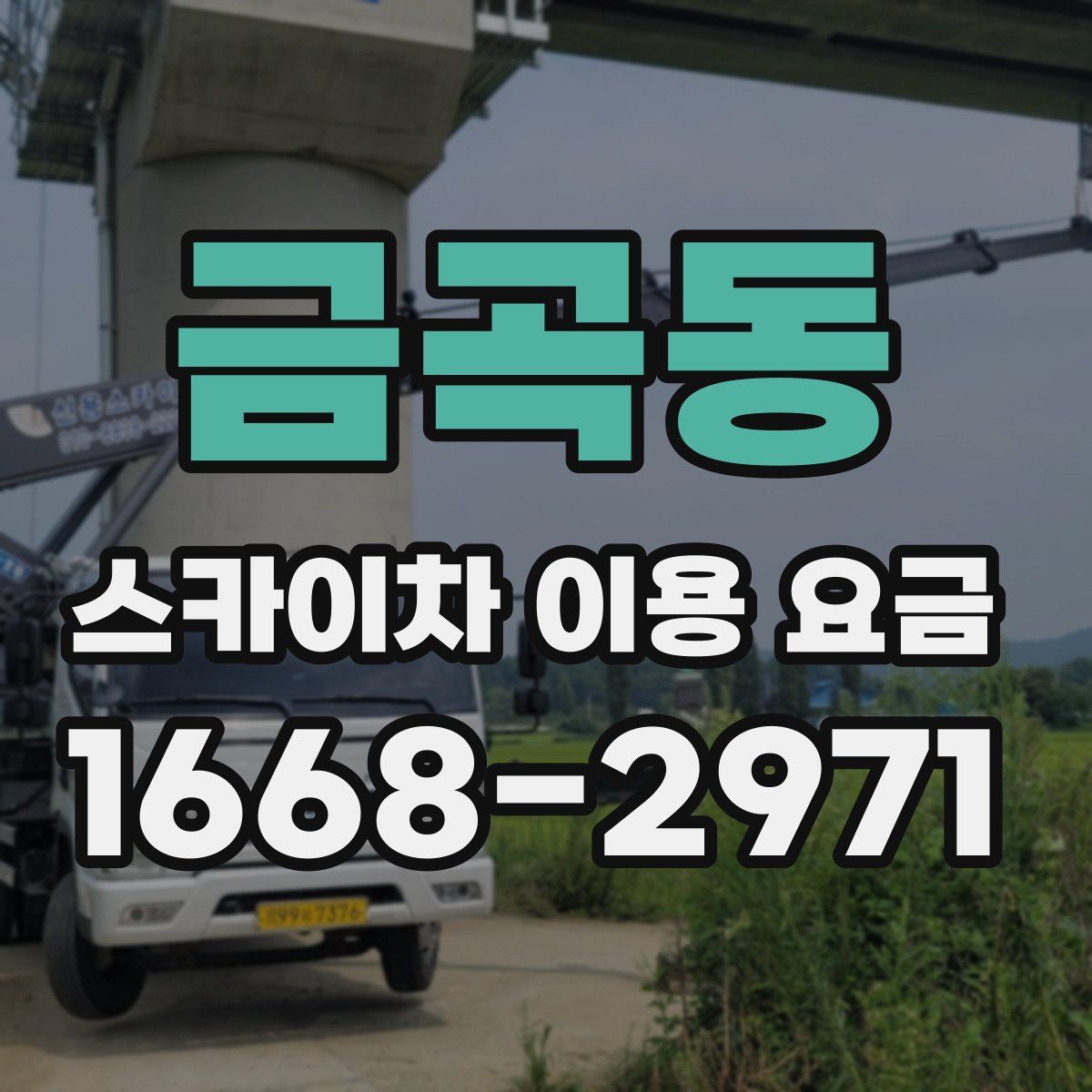 금곡동 스카이차 이용 요금