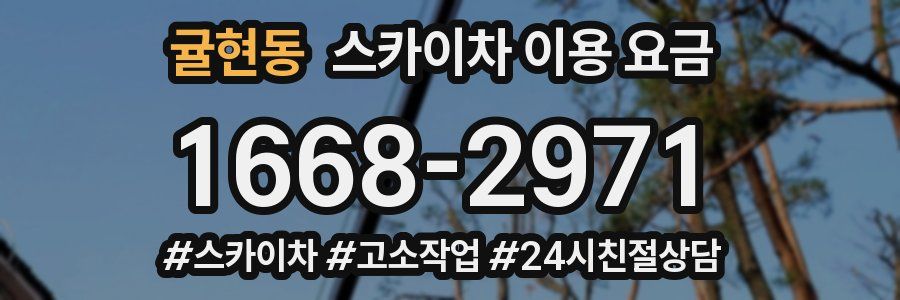 귤현동 스카이차 이용 요금