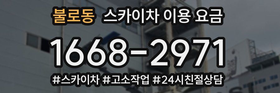 불로동 스카이차 이용 요금