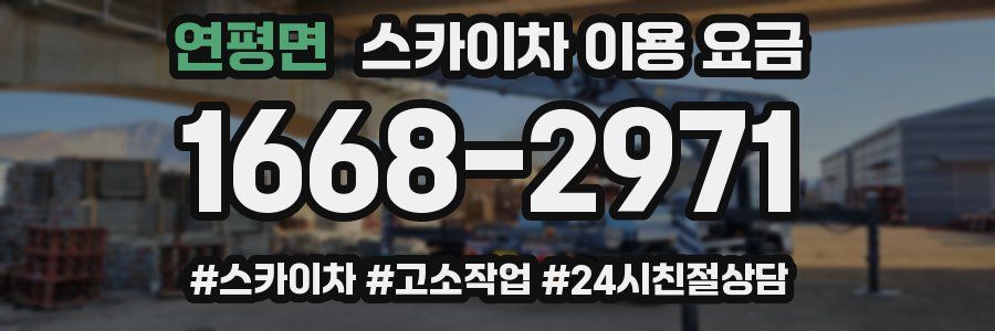 연평면 스카이차 이용 요금