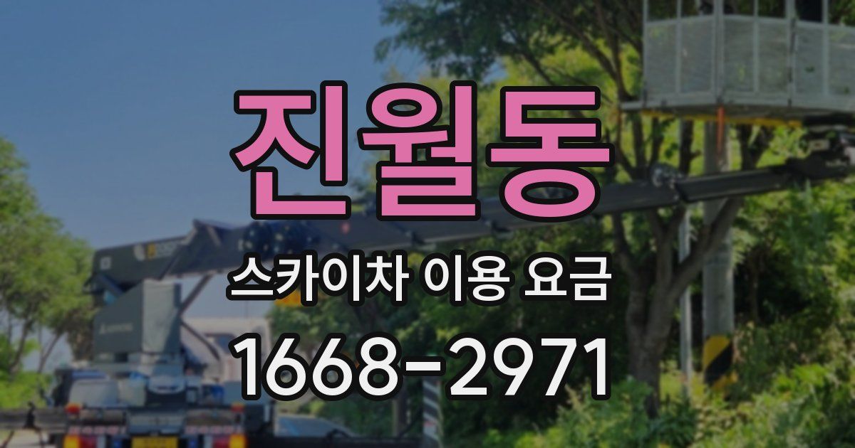 진월동 스카이차 이용 요금