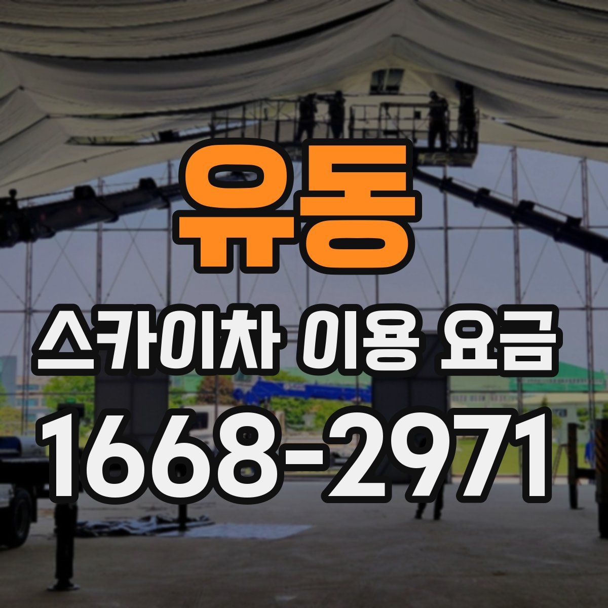 유동 스카이차 이용 요금