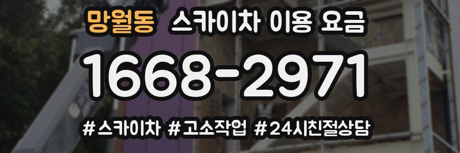 망월동 스카이차 이용 요금