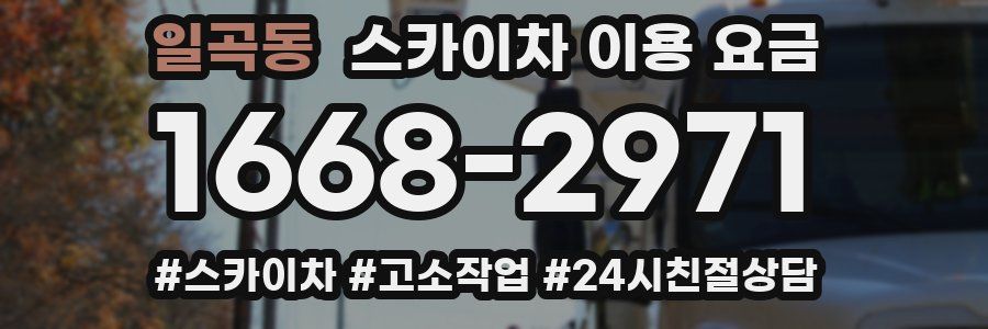 일곡동 스카이차 이용 요금