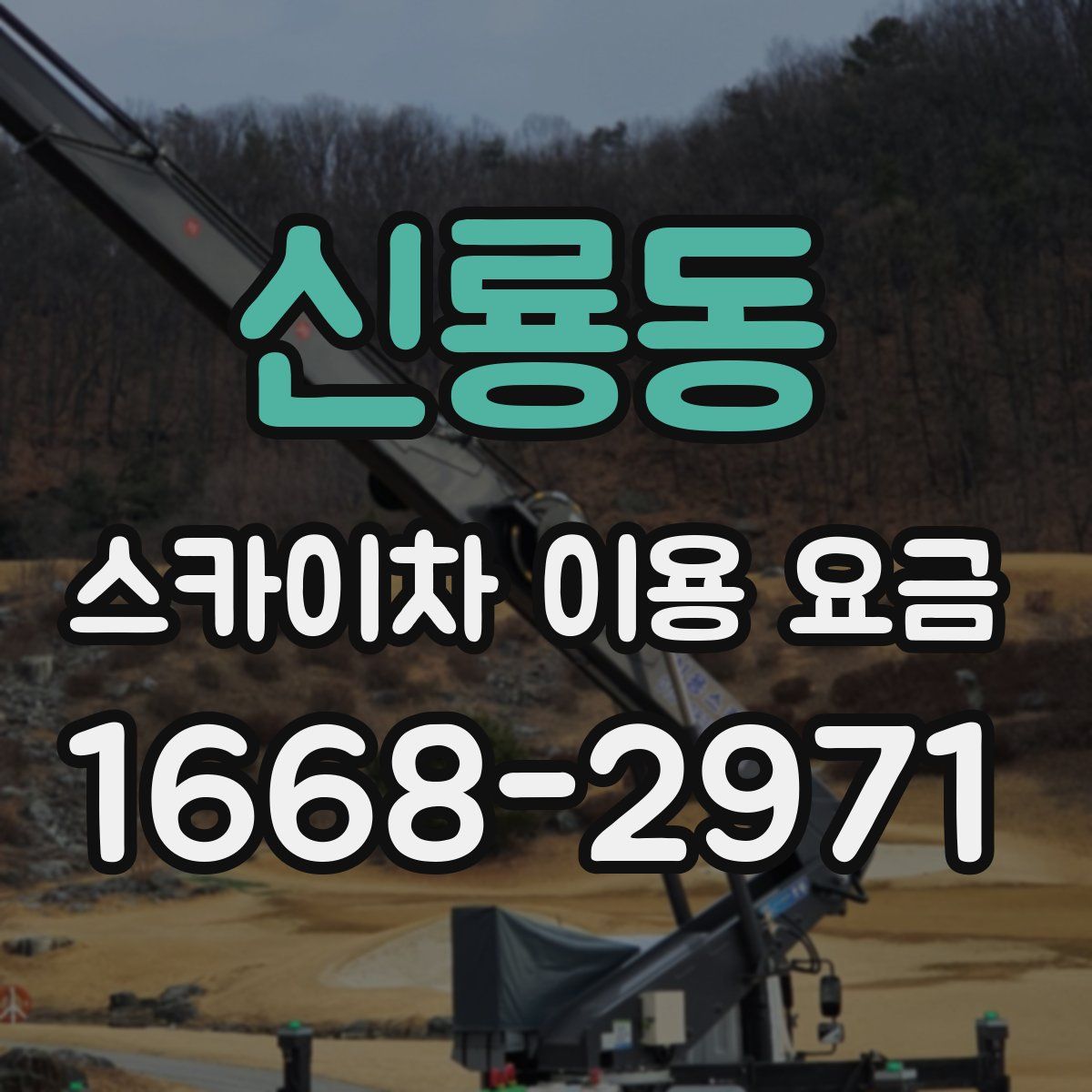 신룡동 스카이차 이용 요금