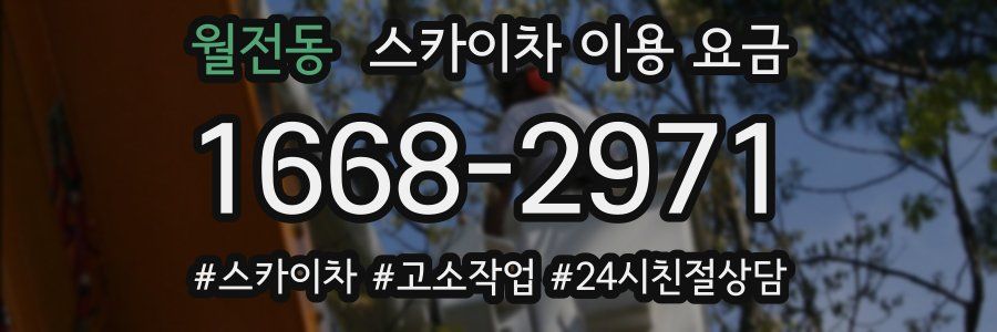 월전동 스카이차 이용 요금