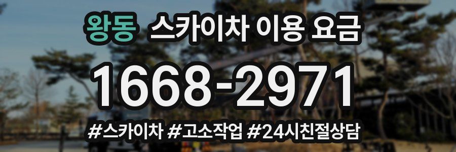 왕동 스카이차 이용 요금