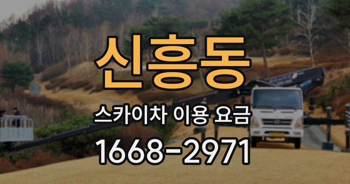 신흥동 스카이차 이용 요금