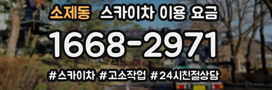 소제동 스카이차 이용 요금