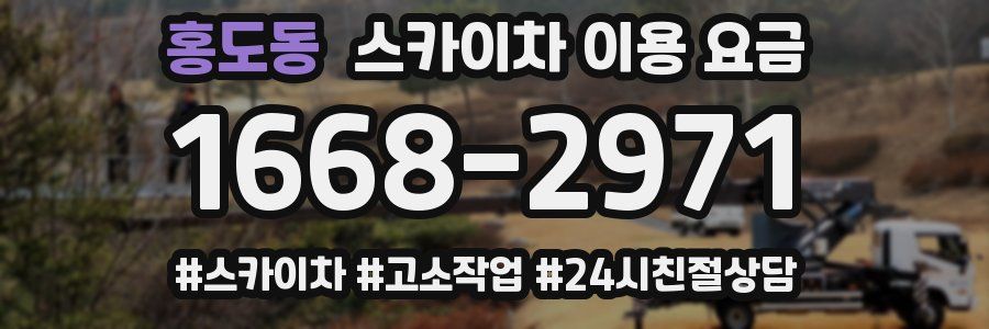 홍도동 스카이차 이용 요금