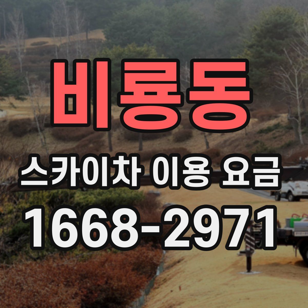 비룡동 스카이차 이용 요금