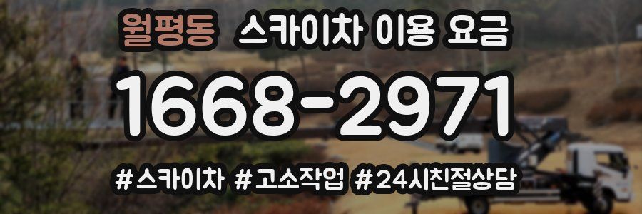 월평동 스카이차 이용 요금