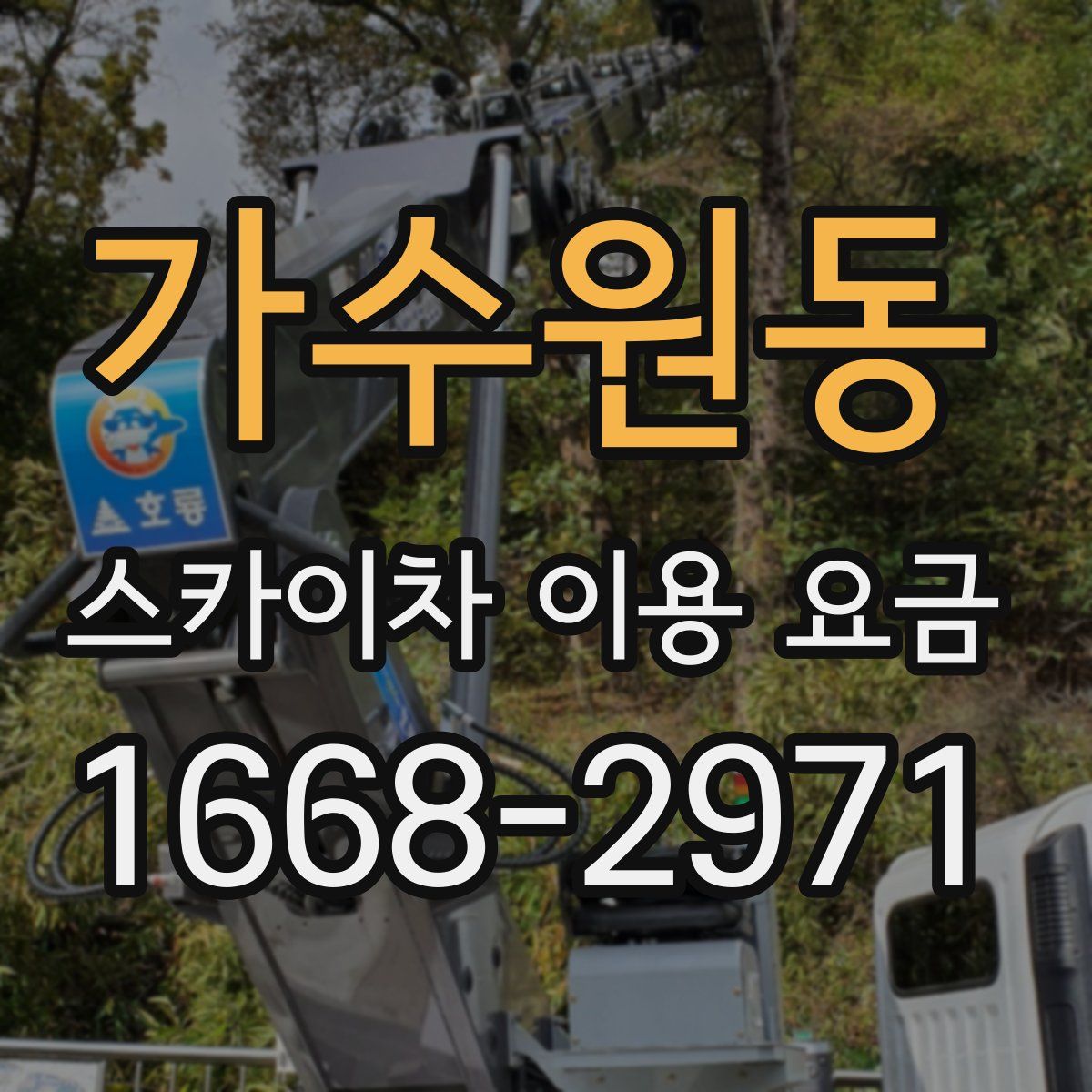 가수원동 스카이차 이용 요금