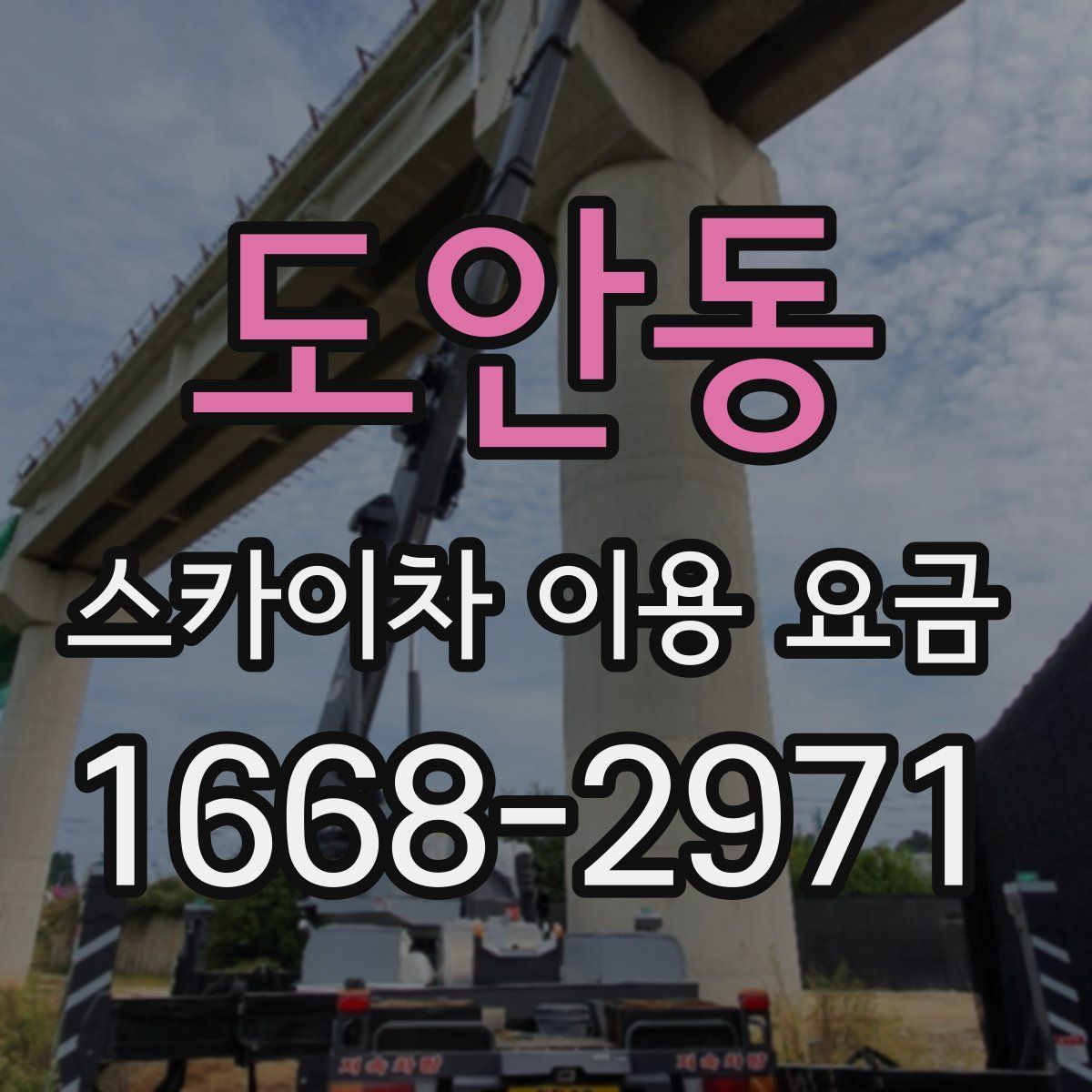 도안동 스카이차 이용 요금