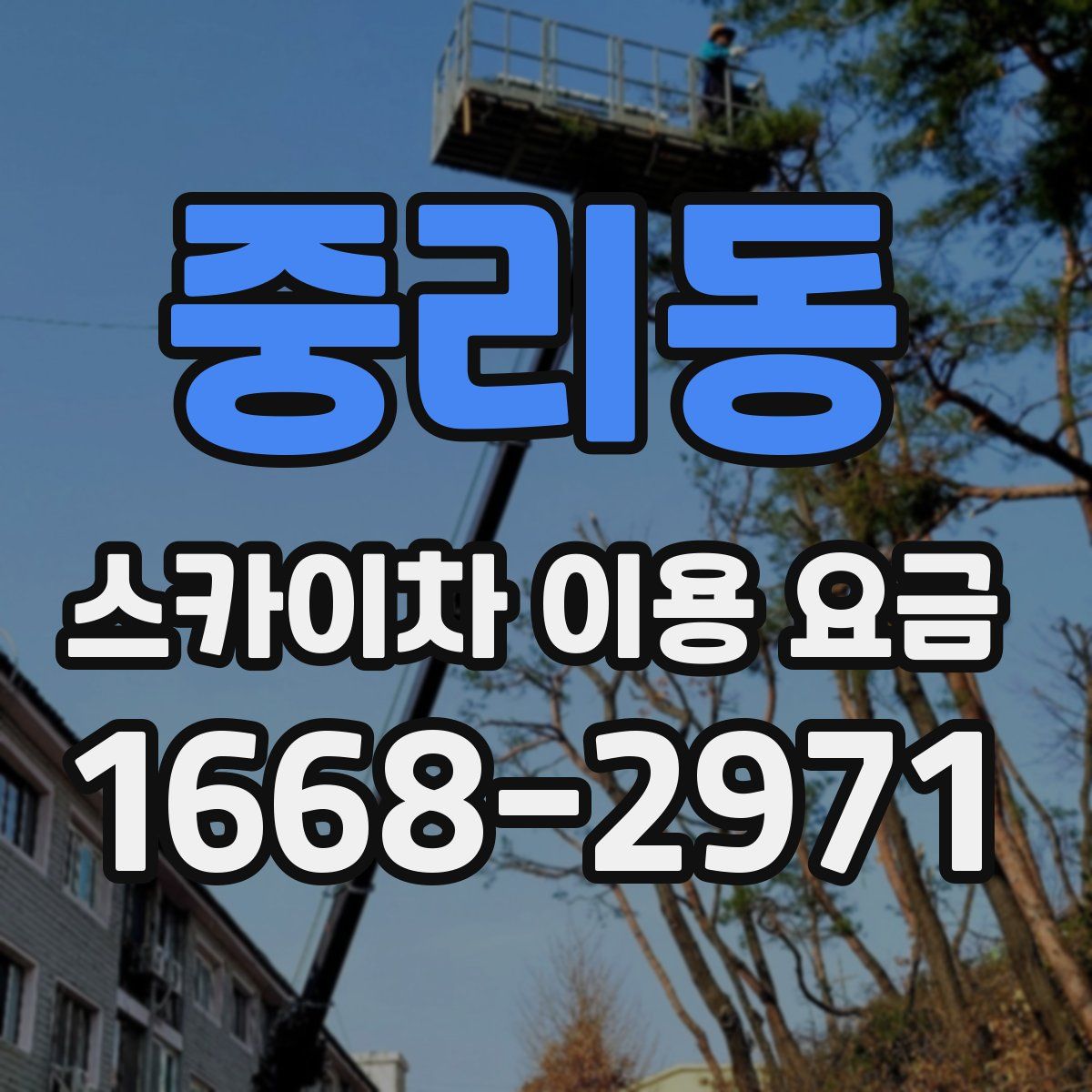 중리동 스카이차 이용 요금
