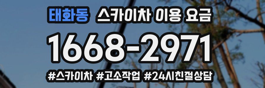 태화동 스카이차 이용 요금