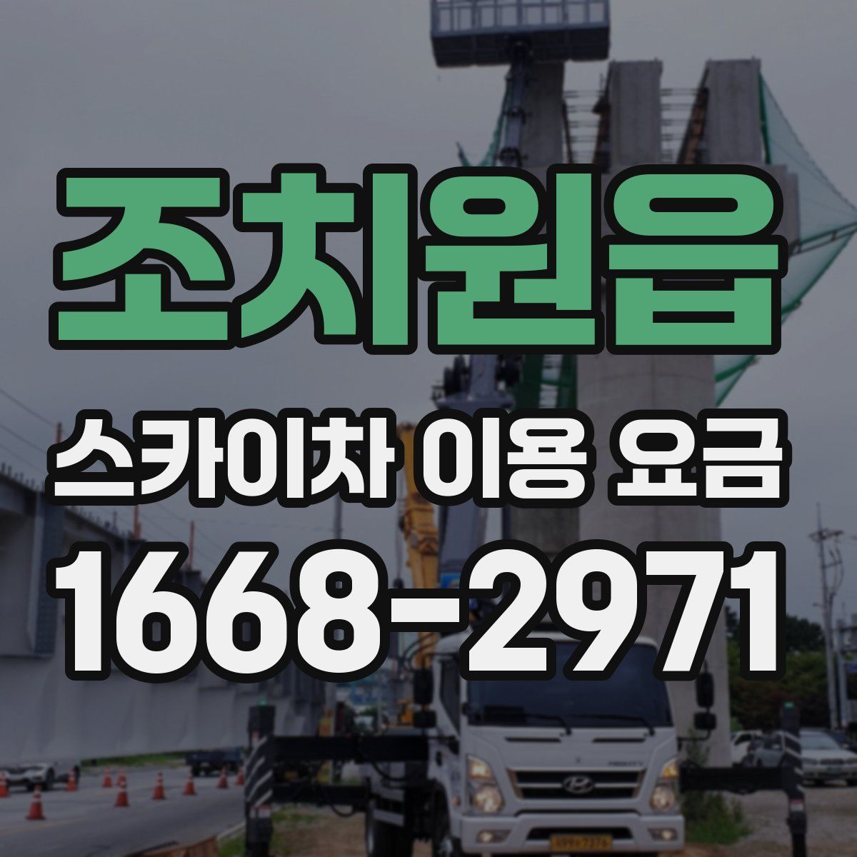 조치원읍 스카이차 이용 요금