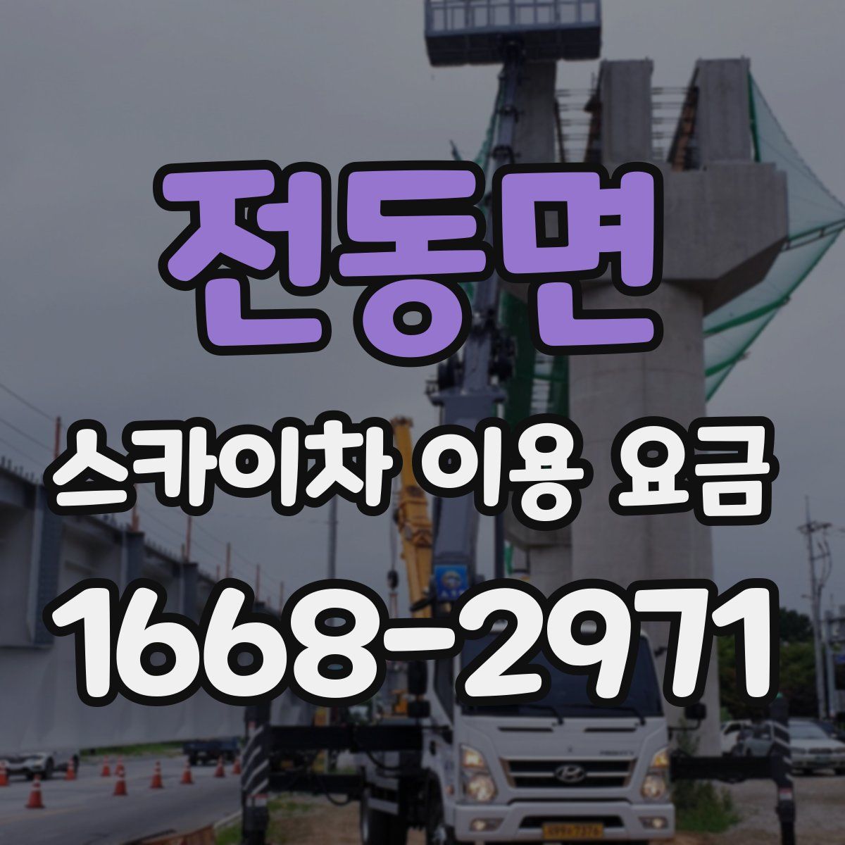 전동면 스카이차 이용 요금