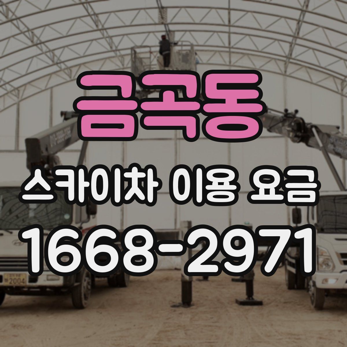 금곡동 스카이차 이용 요금