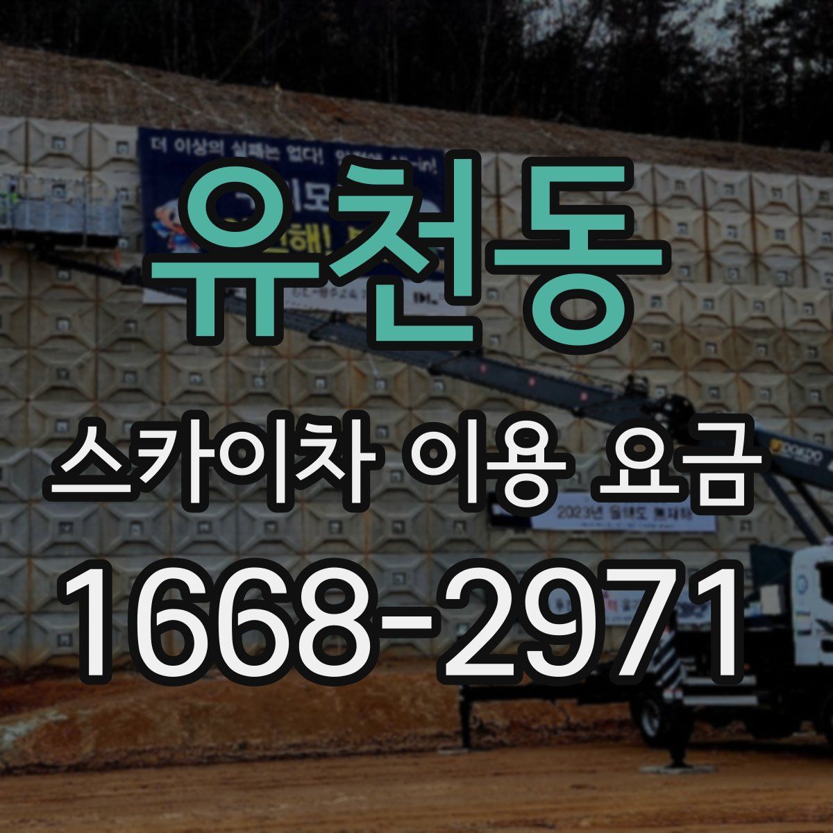 유천동 스카이차 이용 요금