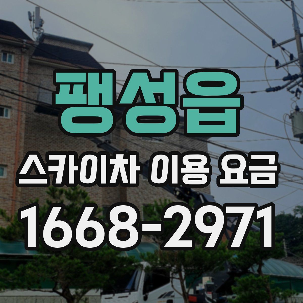 팽성읍 스카이차 이용 요금