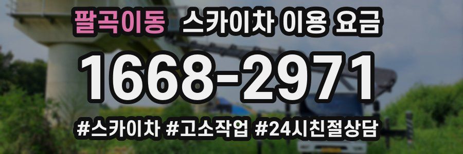 팔곡이동 스카이차 이용 요금