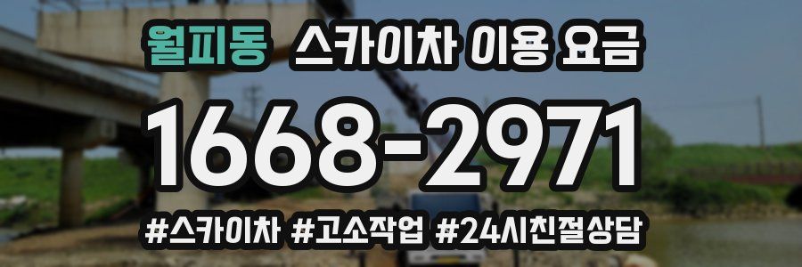 월피동 스카이차 이용 요금