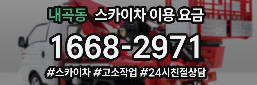 내곡동 스카이차 이용 요금