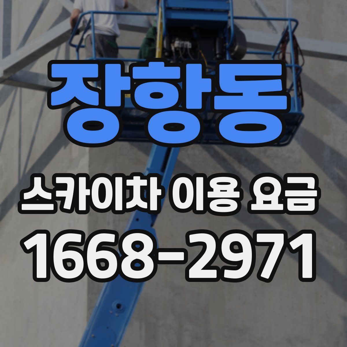 장항동 스카이차 이용 요금